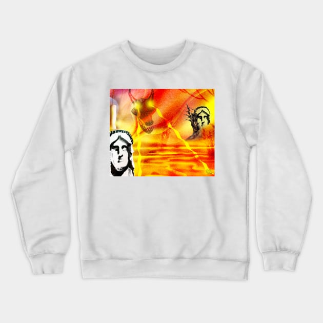 Libertarian Crewneck Sweatshirt by grantwilson